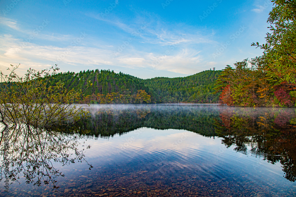 Fototapeta premium lake in autumn