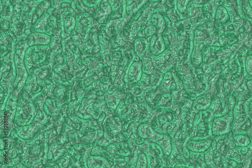creative beautiful teal, sea-green pituitary surface computer art texture illustration