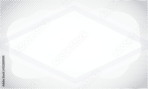 Halftone white & grey background. vector design concept. Decorative web layout or poster, banner.