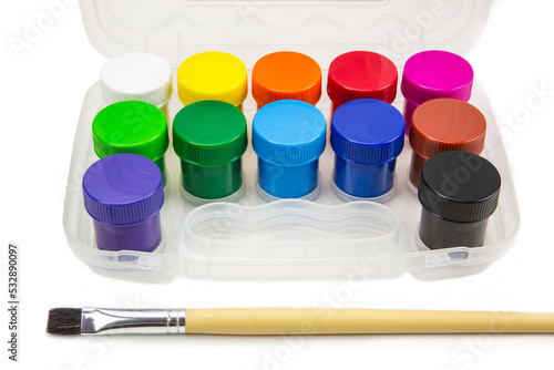 Foto poster paint color