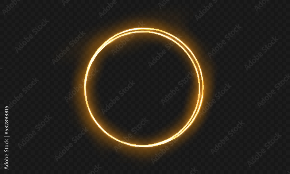 Glowing trail effect on transparent background. Modern magical magic circle with runes.Fire portal.Decor elements for a magic doctor, shaman, medium. Glowing trail effect on transparent background. Modern magical magic circle with runes.Fire portal.Decor elements for a magic doctor, shaman, medium.