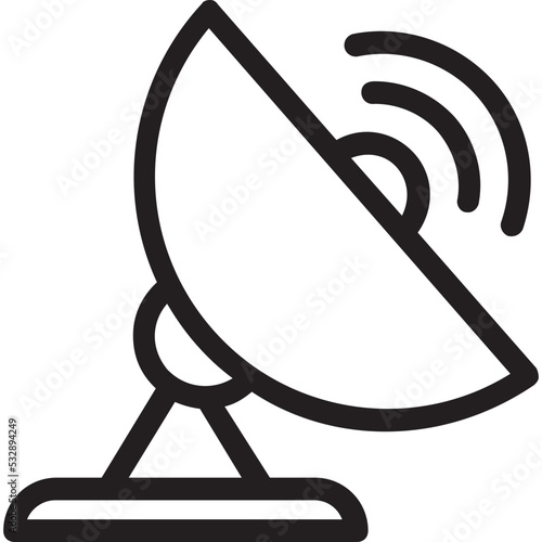 Satellite Dish Vector Icon