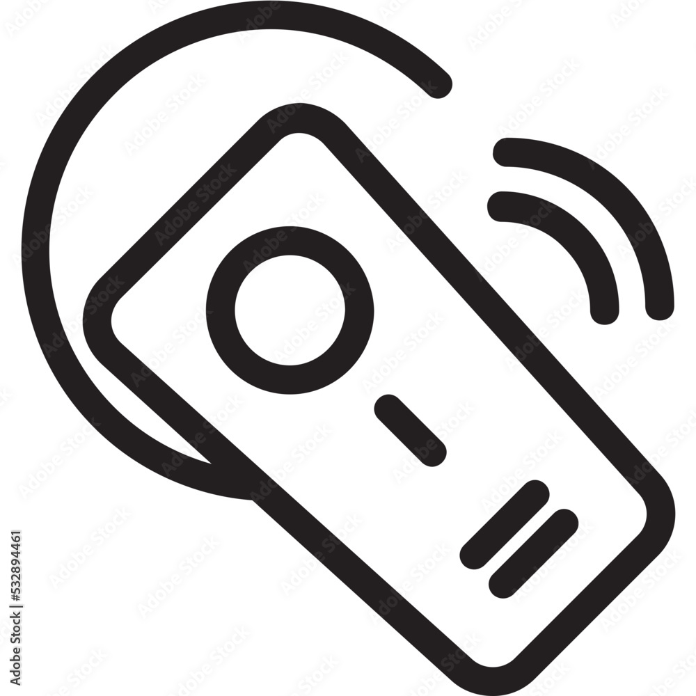 Bluetooth Headset Vector Icon Bluetooth Headset Vector Icon