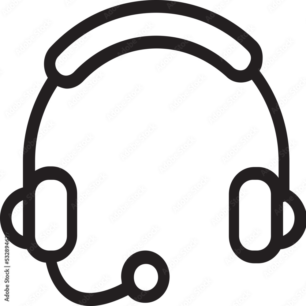 Headphones Vector Icon Headphones Vector Icon