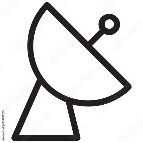 Satellite Dish Vector Icon