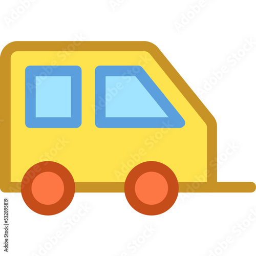Caravan Vector Icon