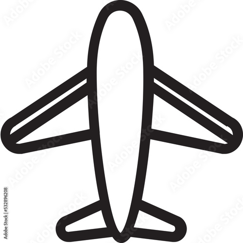 Airplane Vector Icon