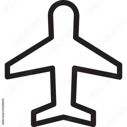 Airplane Vector Icon
