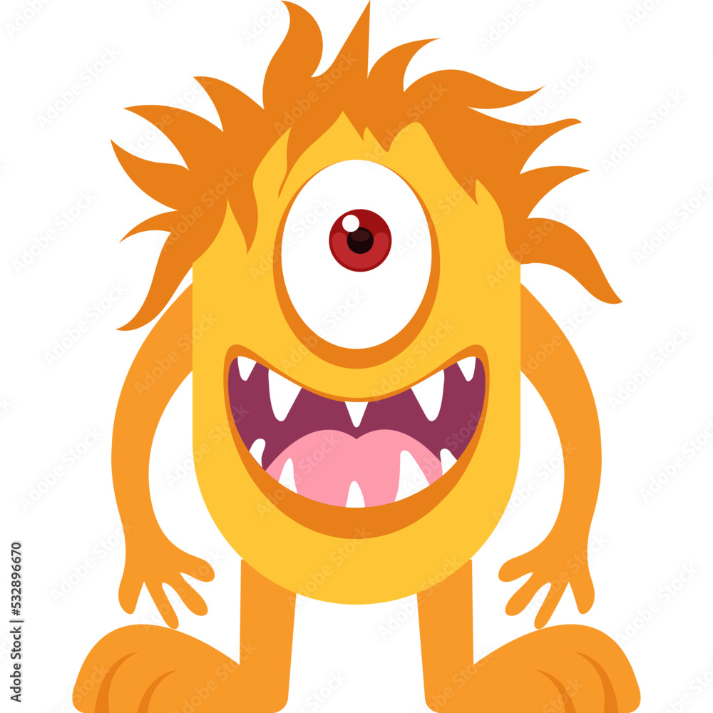 Scary Vector Icon Scary Vector Icon