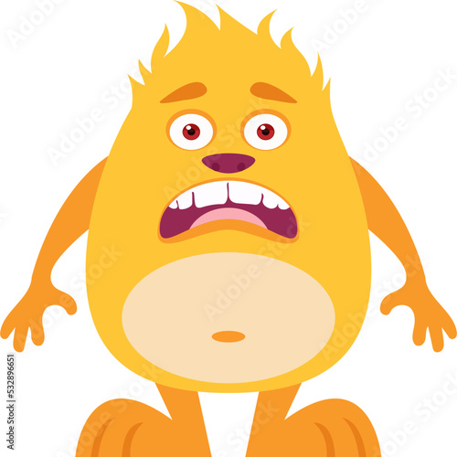 Cute Monster Vector Icon