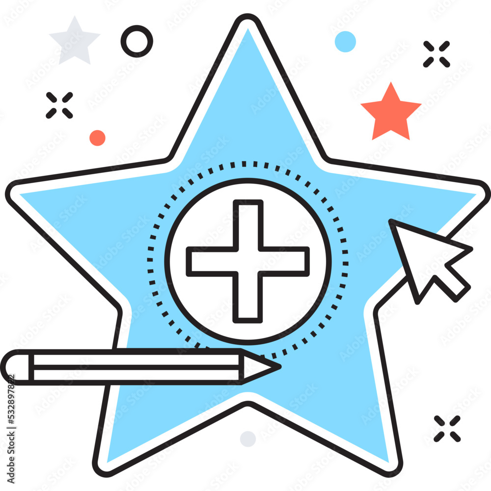 Fototapeta premium Project Features Vector Icon 