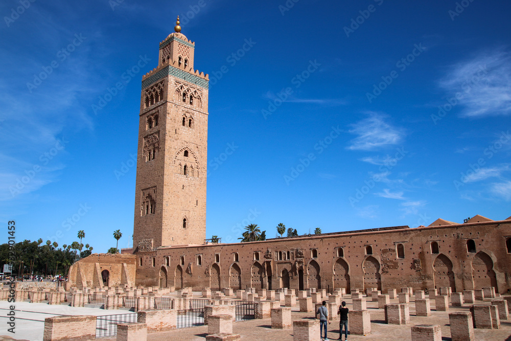 Koutoubia mosque, Marrakech, Morocco