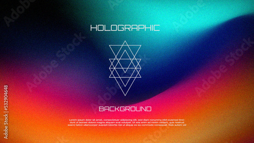 Trendy Modern Gradient grainy texture. Soft gradient backdrop with place for text. Vector illustration for your graphic design, banner, poster, background, wallpaper