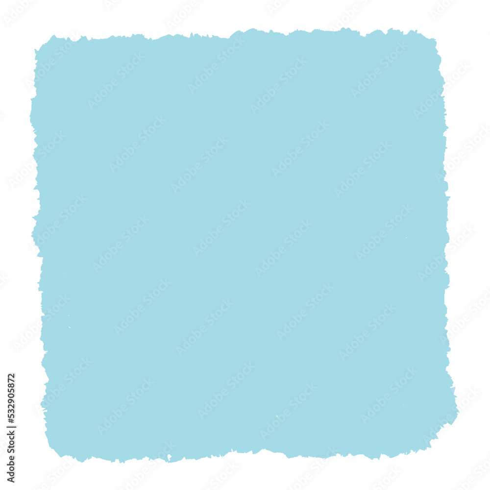 Obraz premium Pastel Blue Torn Paper