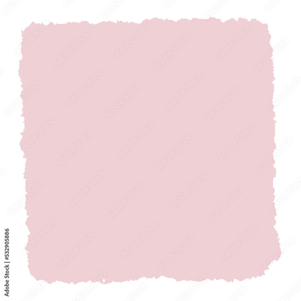 Pastel Pink Torn Paper