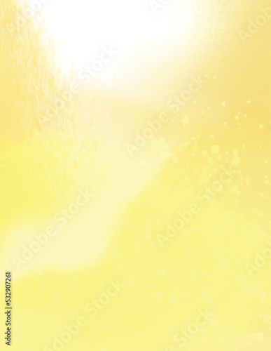 Lemon color abstract watercolor texture background