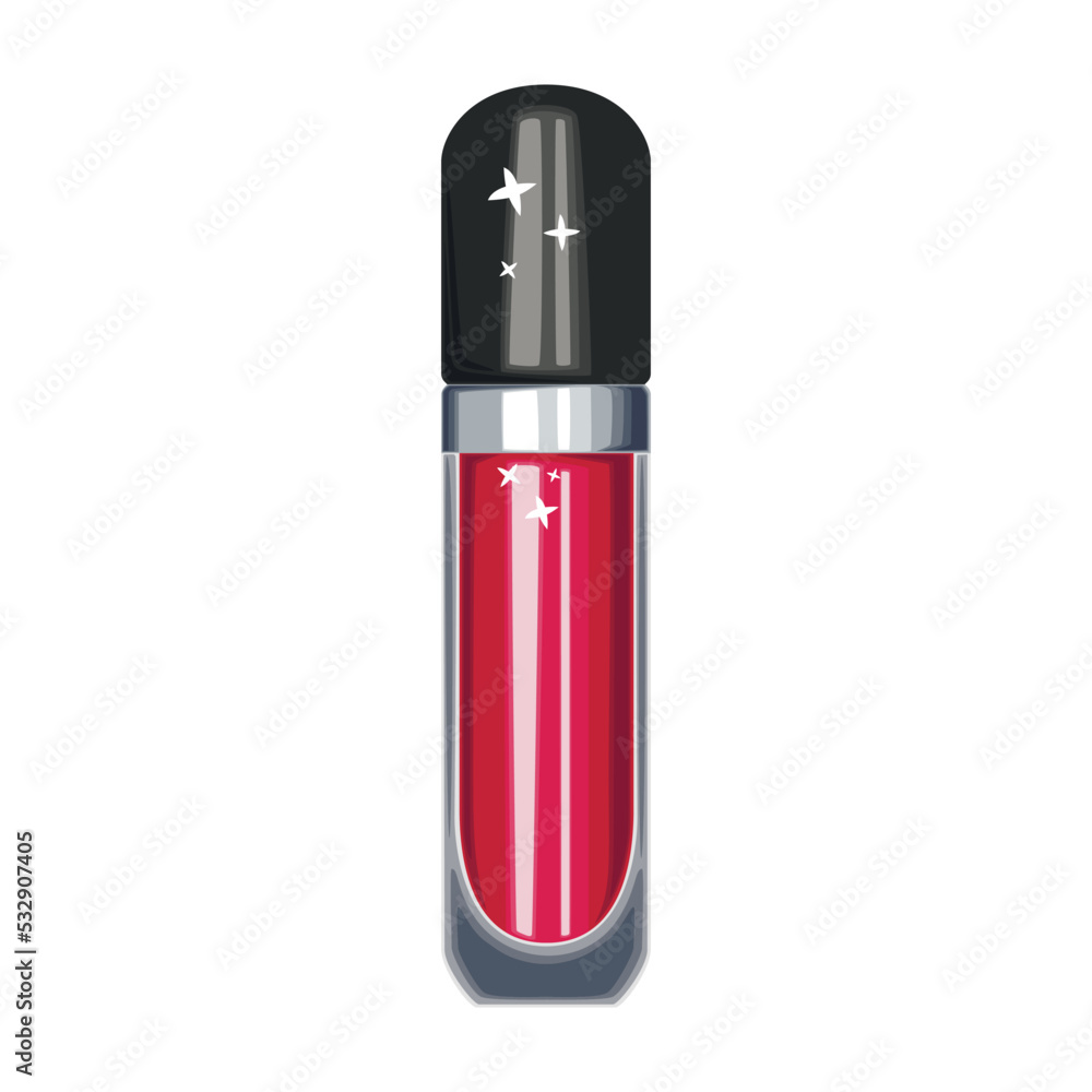 Realistic lip gloss isolated, lipstick woman make up Realistic lip gloss isolated, lipstick woman make up