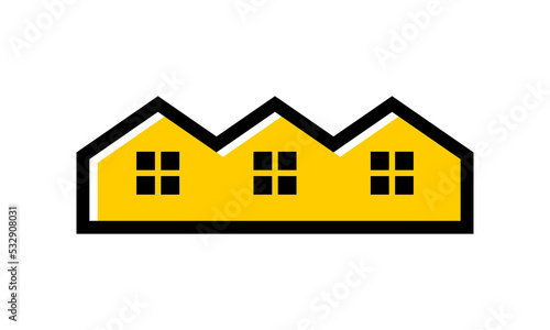 residential home building logo vector