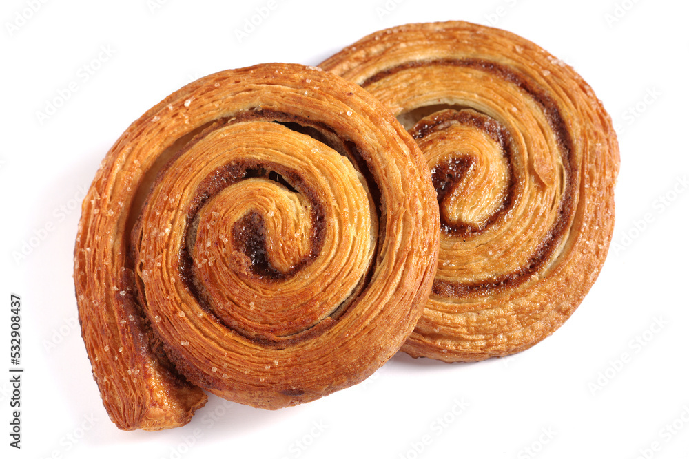 Puff cinnamon buns Puff cinnamon buns