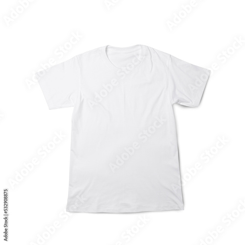 White T shirt mockup, Realistic t-shirt.