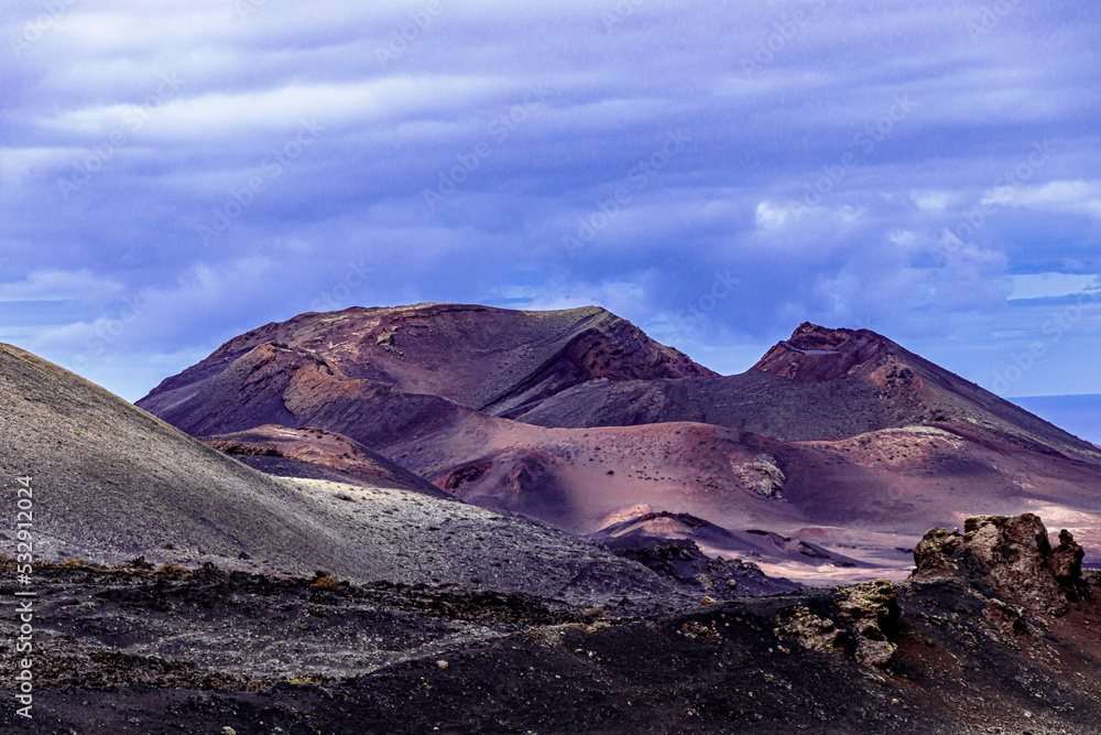 Vulkan in Spanien, Lanzarote, Timanfaya