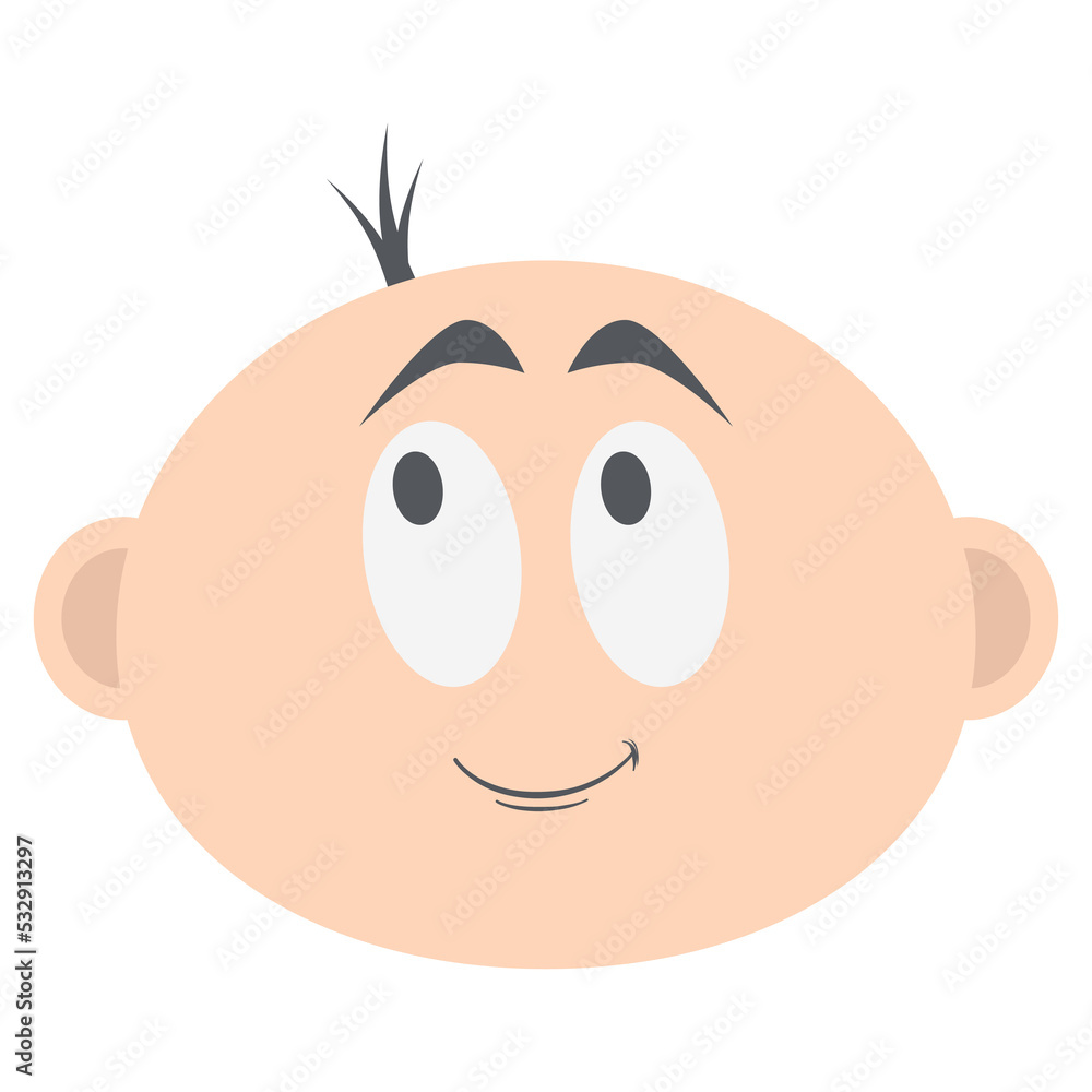 baby boy head emoticon face expression collection baby boy head emoticon face expression collection