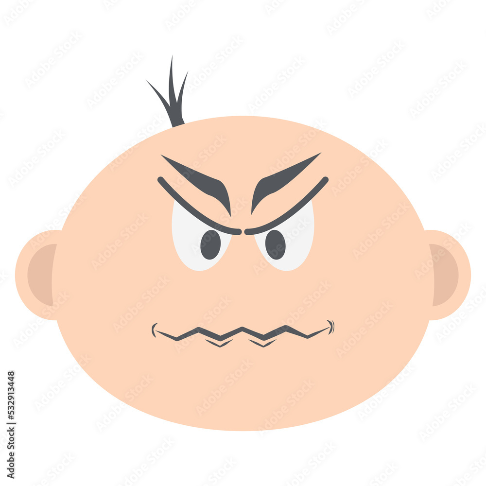 baby boy head emoticon face expression collection baby boy head emoticon face expression collection