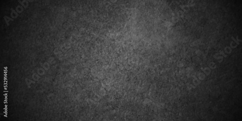Dark Black stone concrete grunge texture and backdrop background anthracite panorama. Panorama dark grey black slate background or texture. 