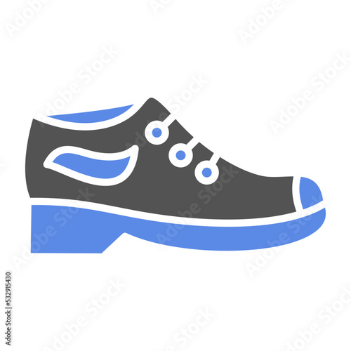 Casual Shoes Icon Style