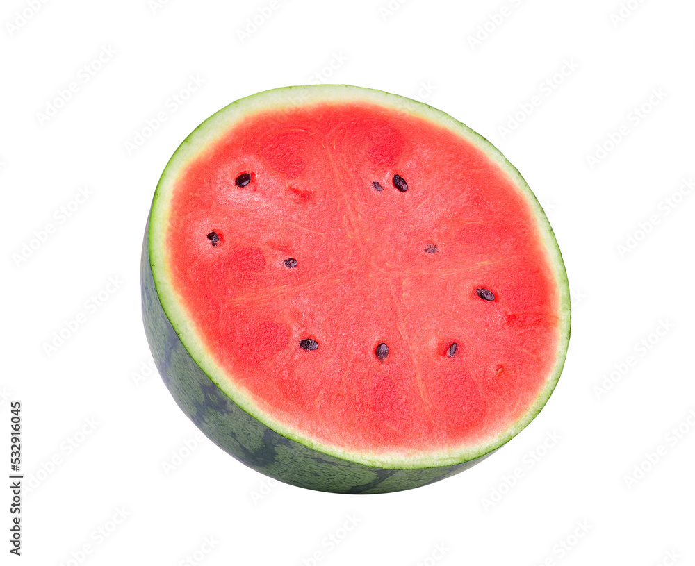 Half watermelon on transparent png Half watermelon on transparent png