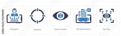 Hologram, markers and Smart Lenses