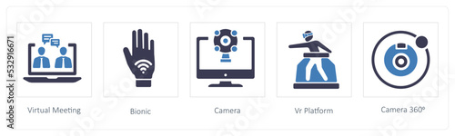 Virtual Meeting, bionic and Camera