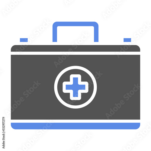 First Aid Kit Icon Style