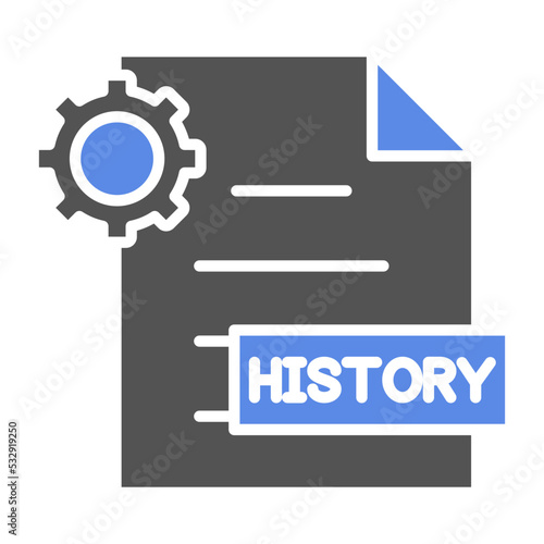 Project History Icon Style