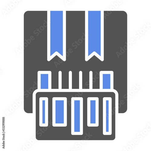 Stock Keeping Unit Icon Style