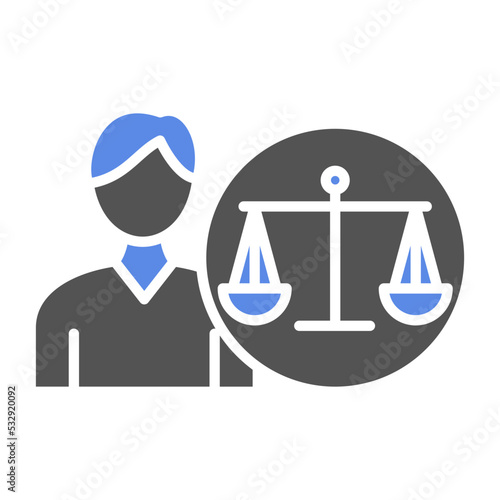 Ethical Responsibility Icon Style