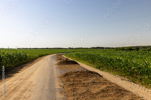 Construction and repair of a new highway in rural areas