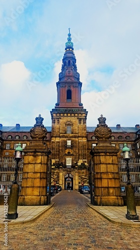 Palacio de Christianborg en Copenhague (Dinamarca) photo