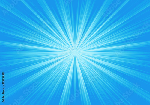 light explode pattern background, blue color, burst illustration template for product backdrop, banner, poster, slide presentation futurism theme