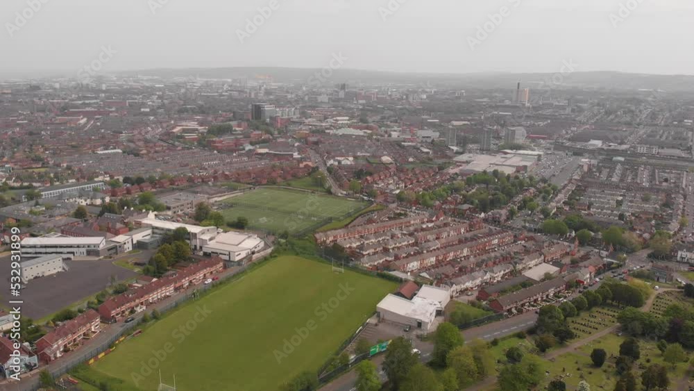 Belfast Metropolitan Area Aerial View Belfast Metropolitan Area Aerial View