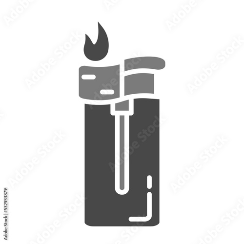 Lighter Greyscale Glyph Icon