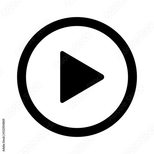Play Button icon transparent png