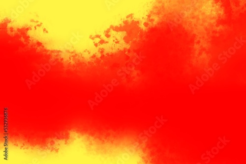 Abstract Red and Yellow Background. Bright Colorful Background