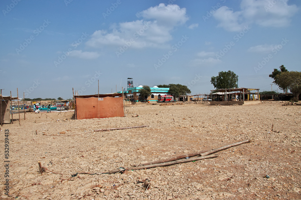 Small village close Thatta in Pakistan Small village close Thatta in Pakistan
