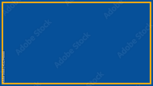 Free Download Yellow border with blue background - GFXLoad