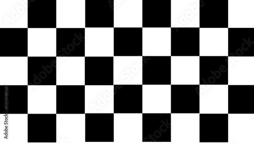 black and white chess board