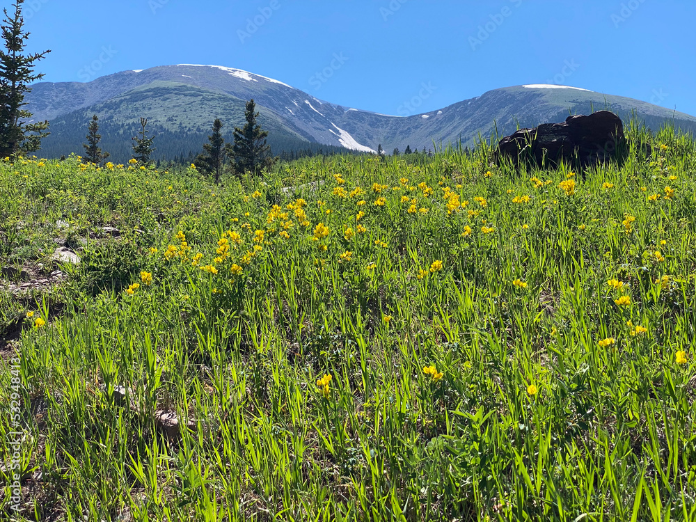 Blue and Bear Lakes in Cuchara, Colorado.