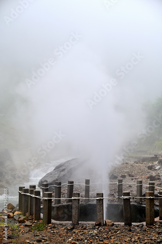 長野県 渋の地獄谷噴泉