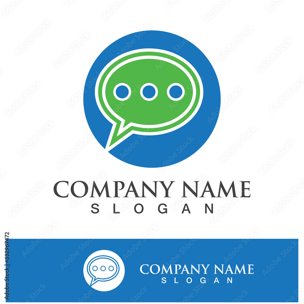 Speech bubble icon vector illustration Speech bubble icon vector illustration