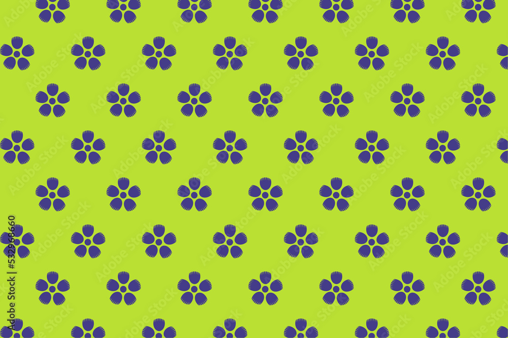 purple cherry blossom pattern background isolated from the background